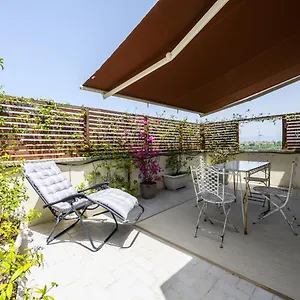 Appartamento Rooftop Porretta Citta Giardino Check-in From 3 Pm To 10 Pm, Roma